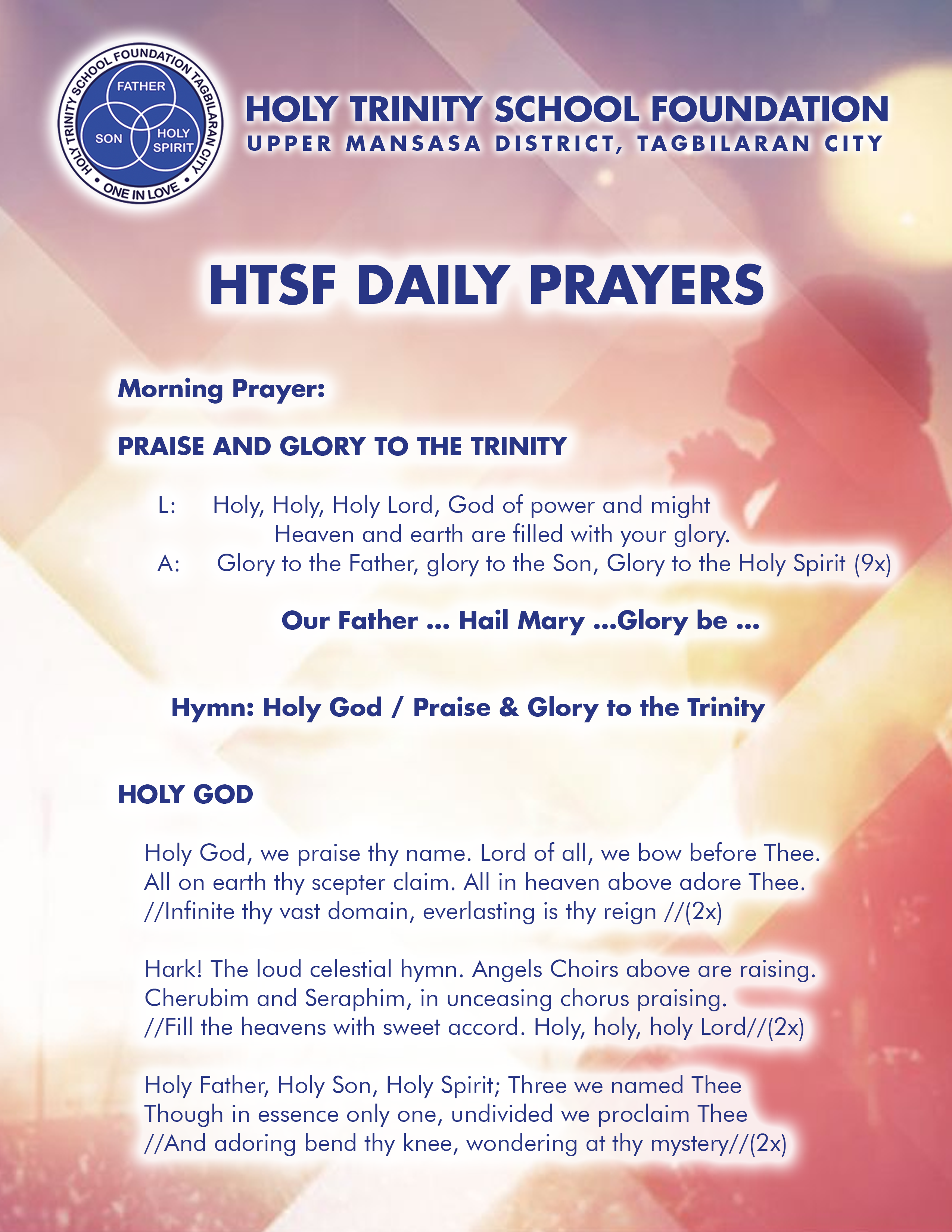 Holy Trinity Prayer